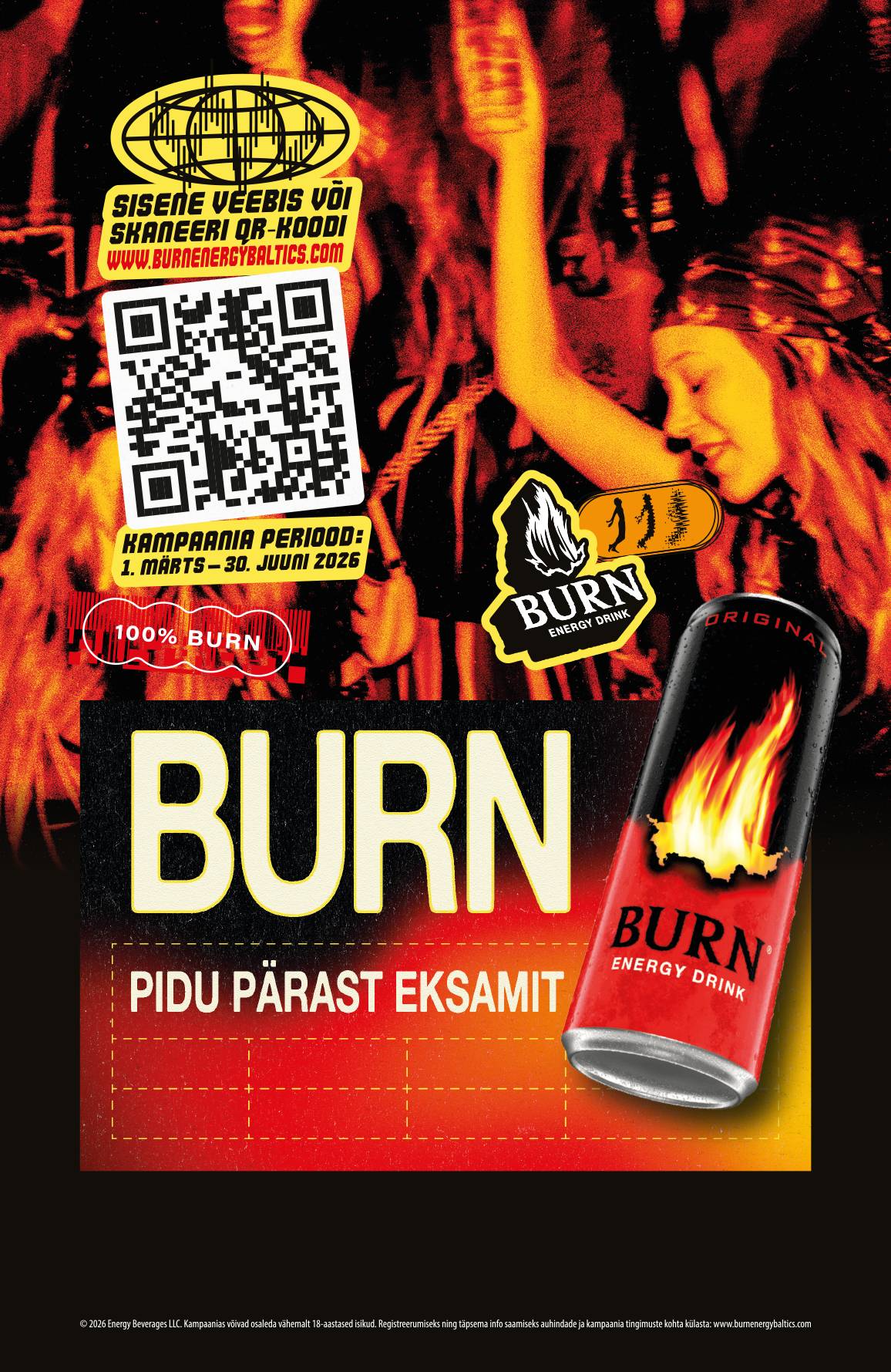 Burn, pidu pärast eksamit!